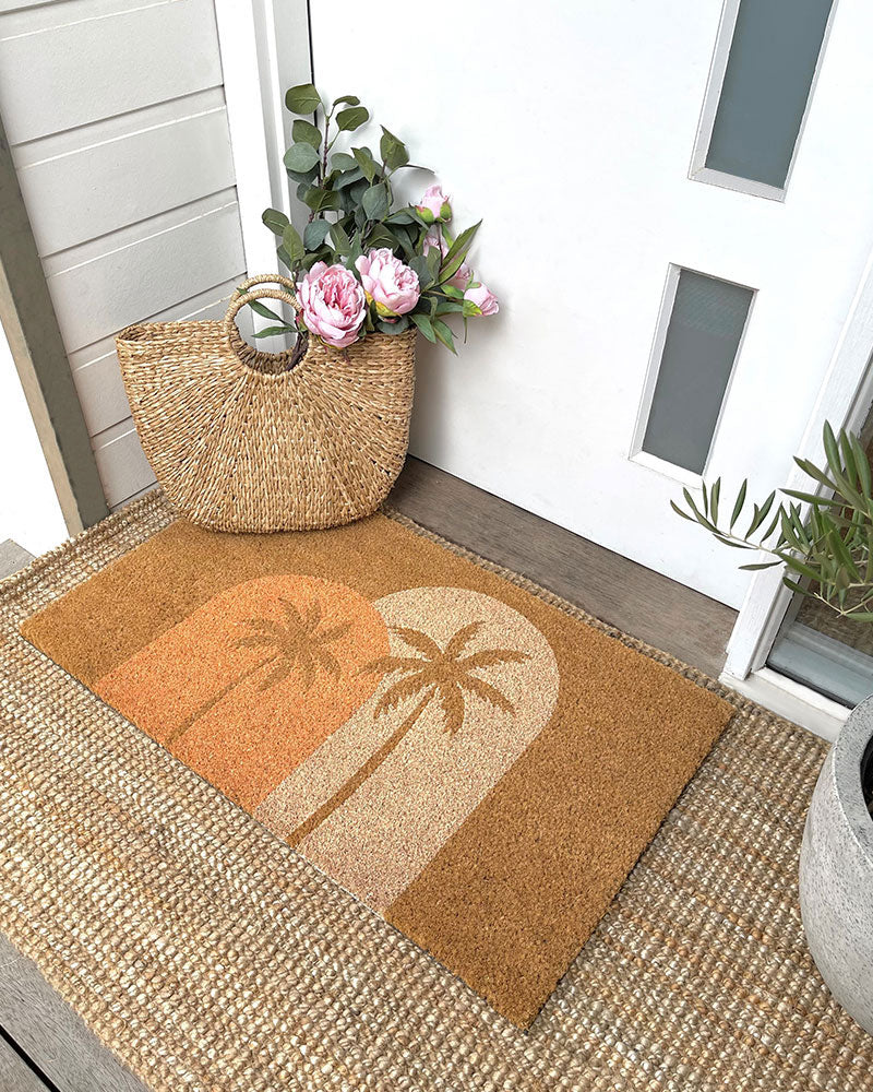 Boho Palms Doormat - NZ