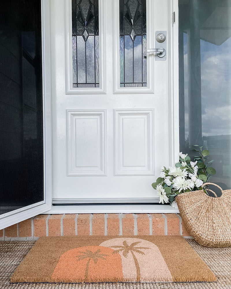 Boho Palms Doormat - NZ