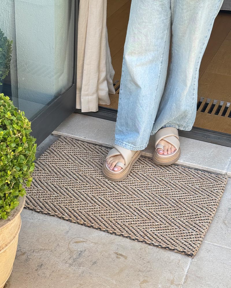 Elements Herringbone - Tan