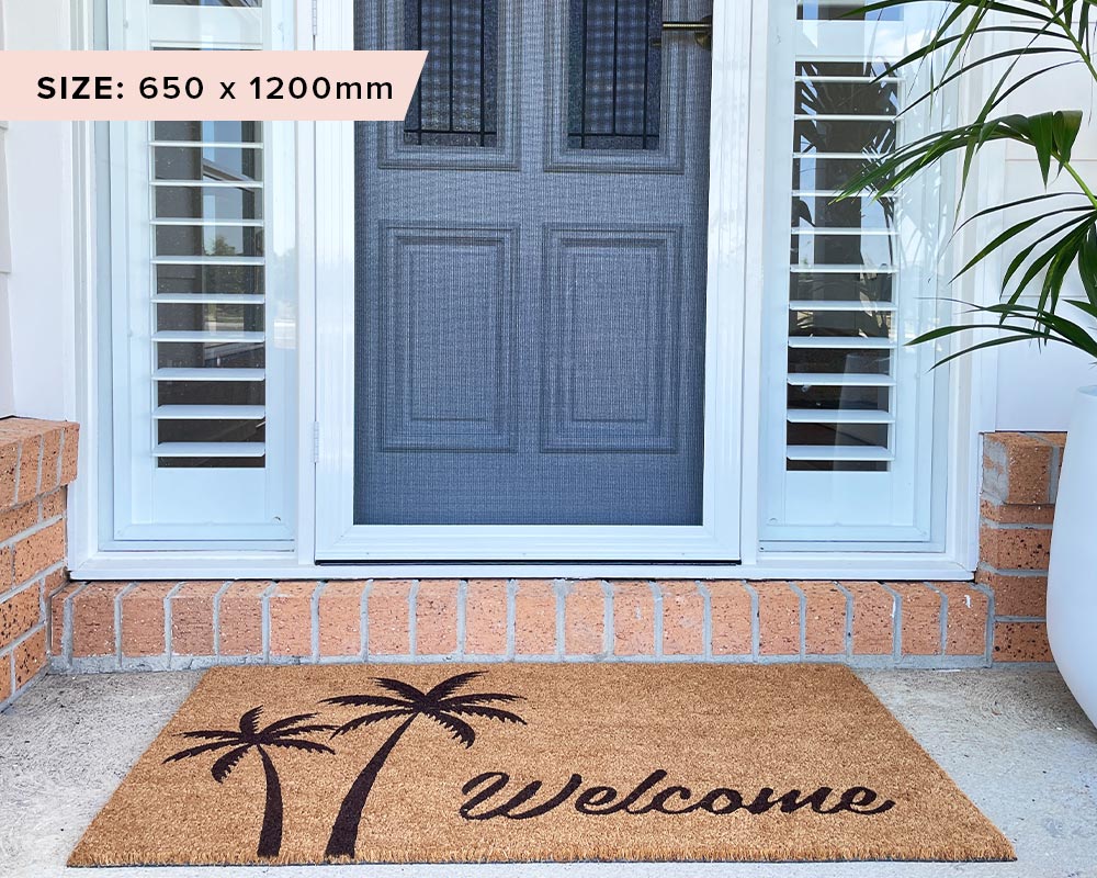 Welcome Palms Doormat - NZ