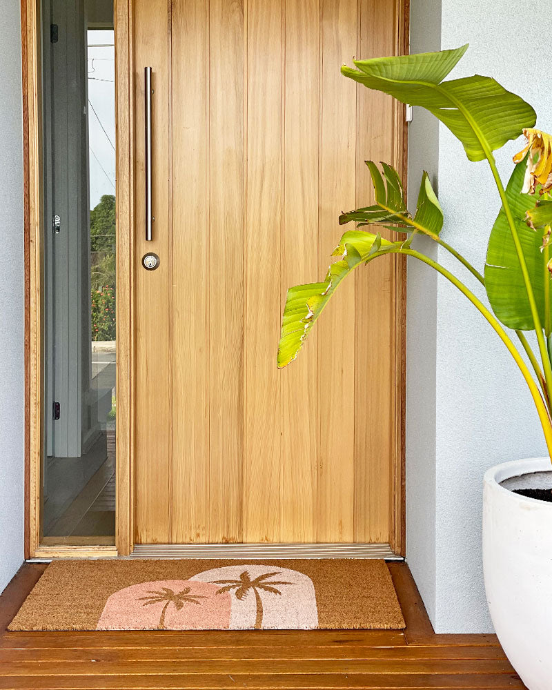 Boho Palms Doormat - NZ