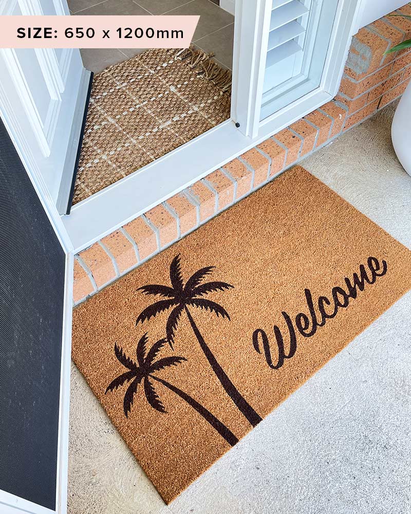 Welcome Palms Doormat - NZ