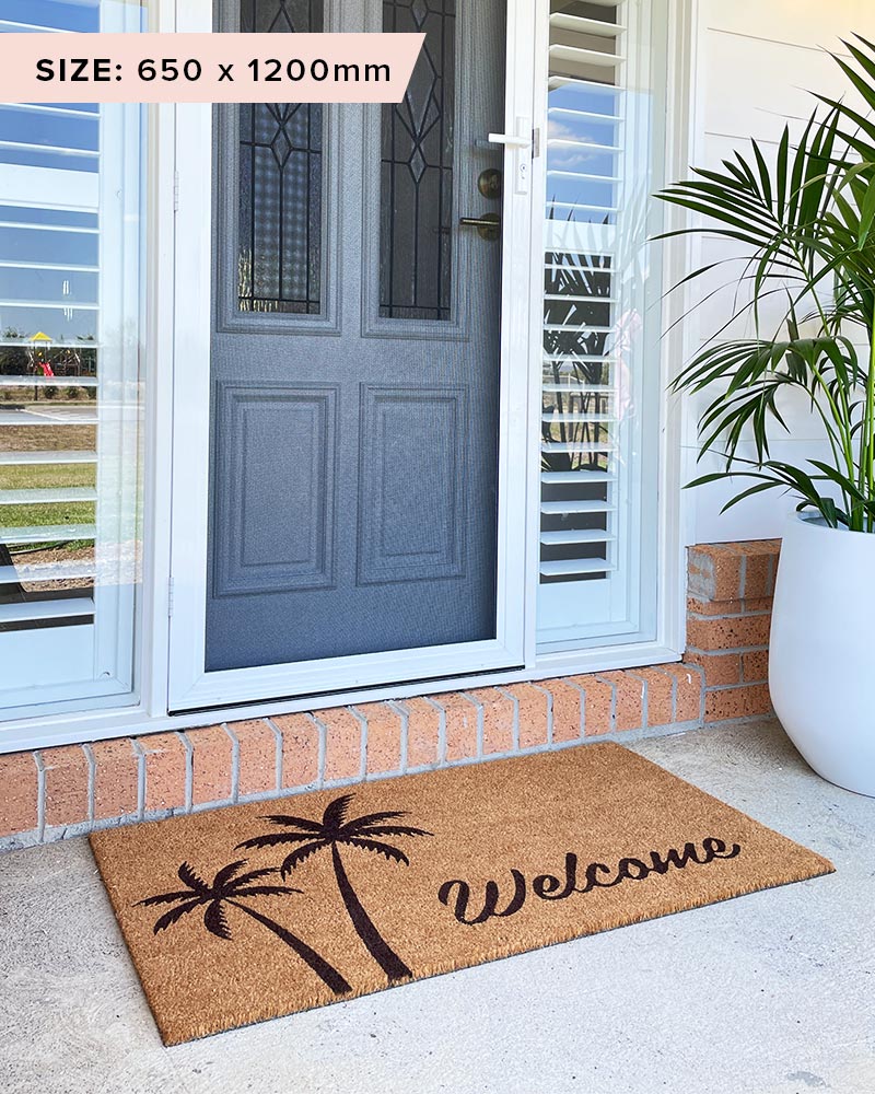 Welcome Palms Doormat - NZ