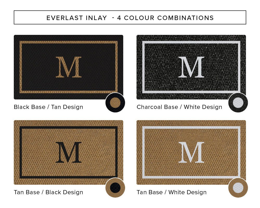 Custom Everlast Initial - 4 Colour Combinations