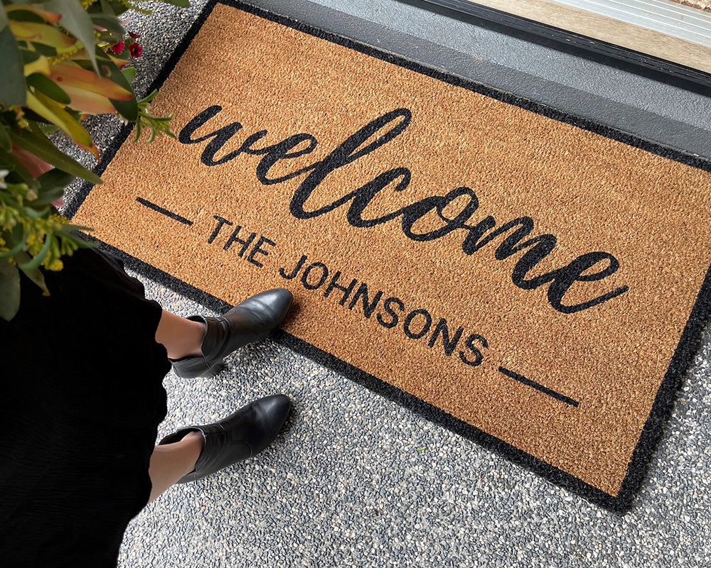 Surname Custom Doormat