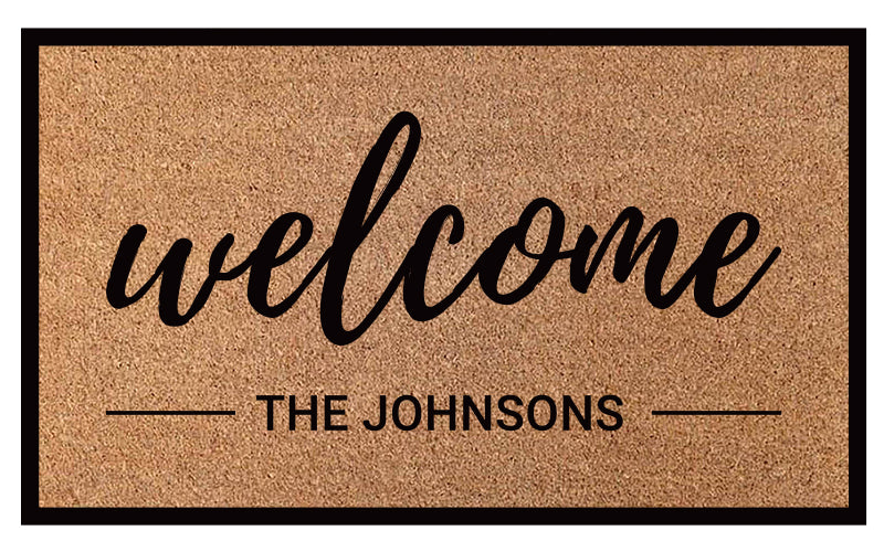 Surname Custom Doormat