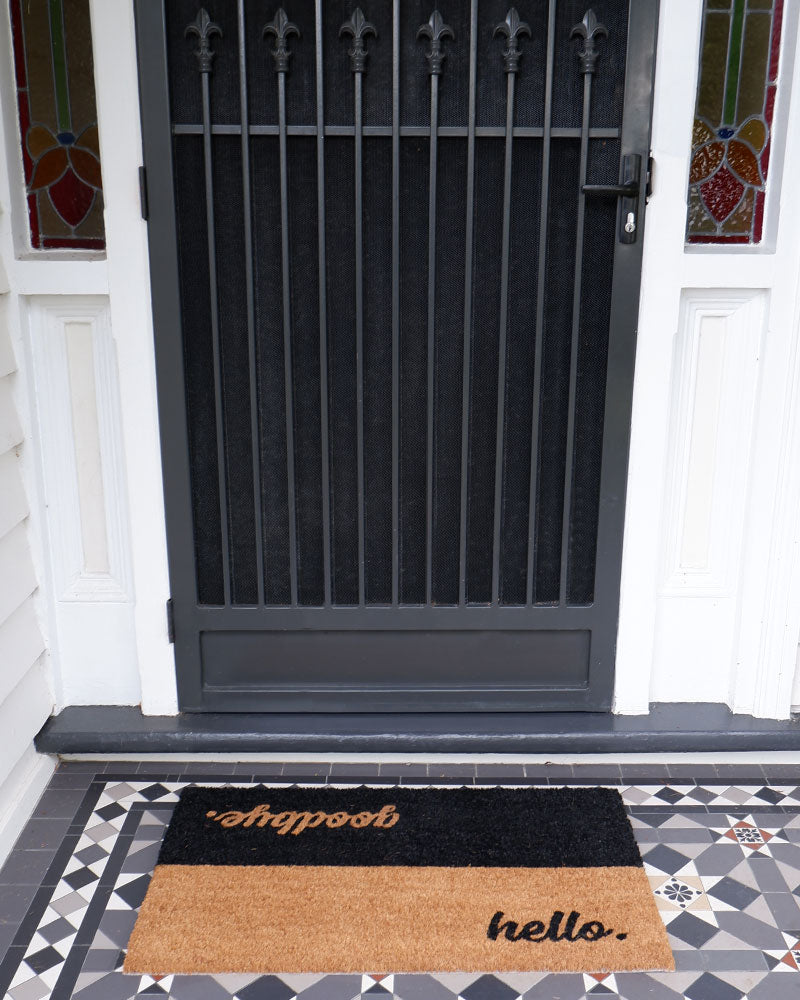 Hello Goodbye Doormat - NZ