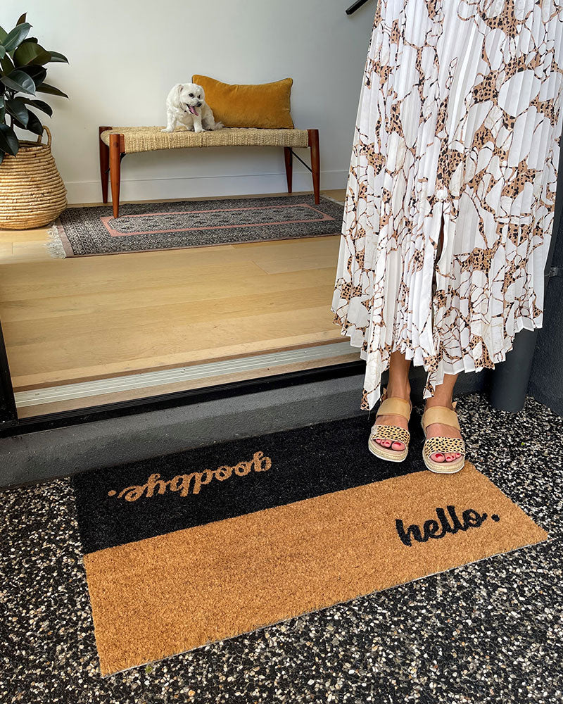 Hello Goodbye Doormat - NZ