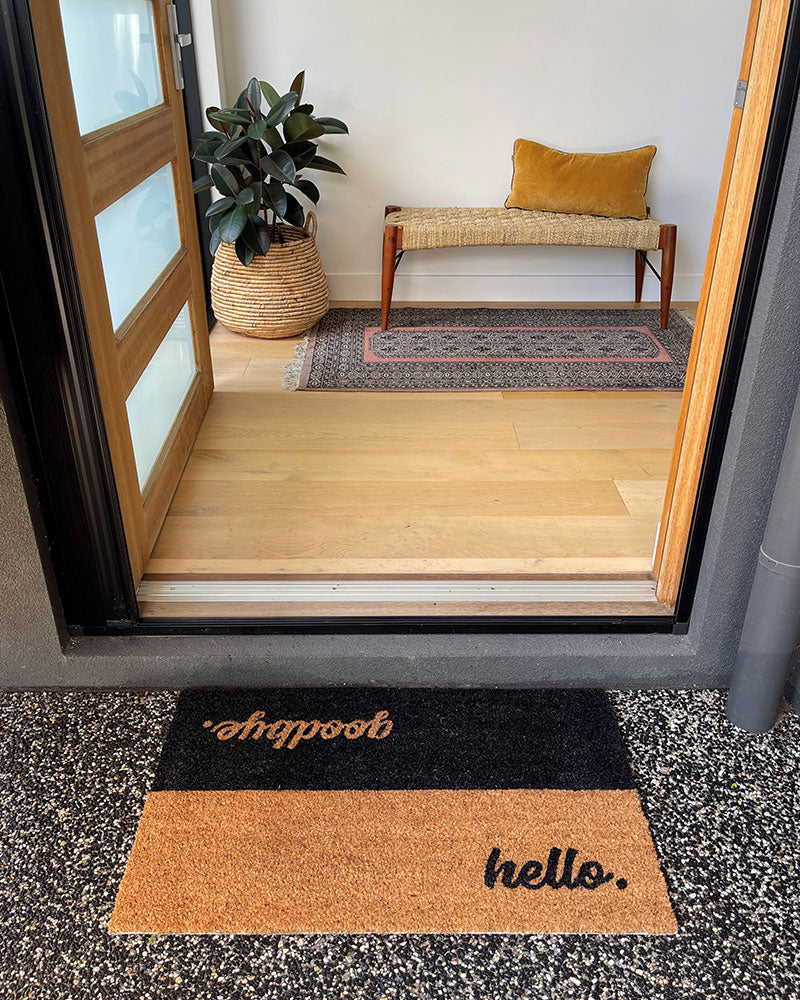 Hello Goodbye Doormat - NZ
