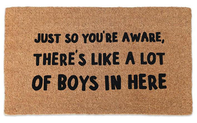 A Lot of Boys Doormat - NZ