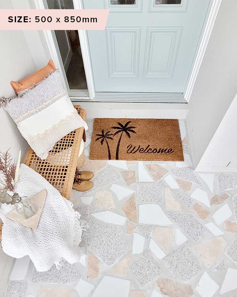 Welcome Palms Doormat - NZ