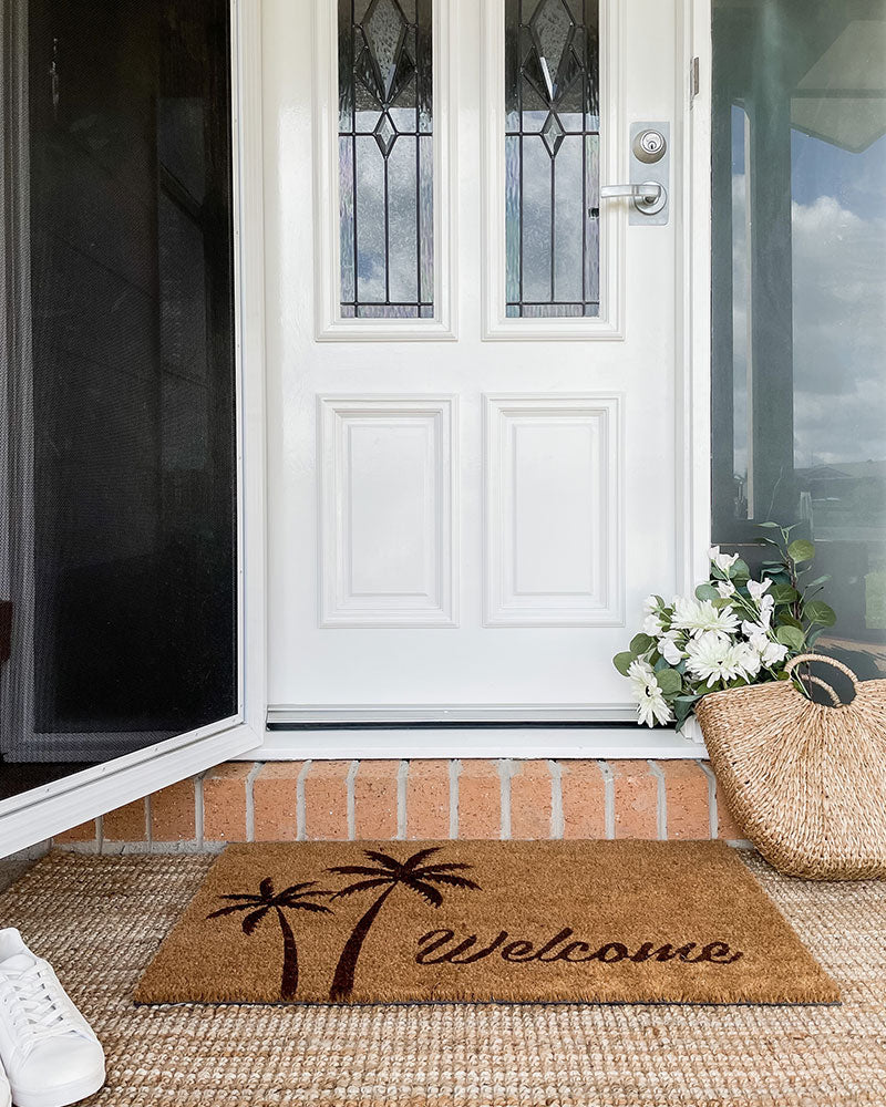 Welcome Palms Doormat - NZ