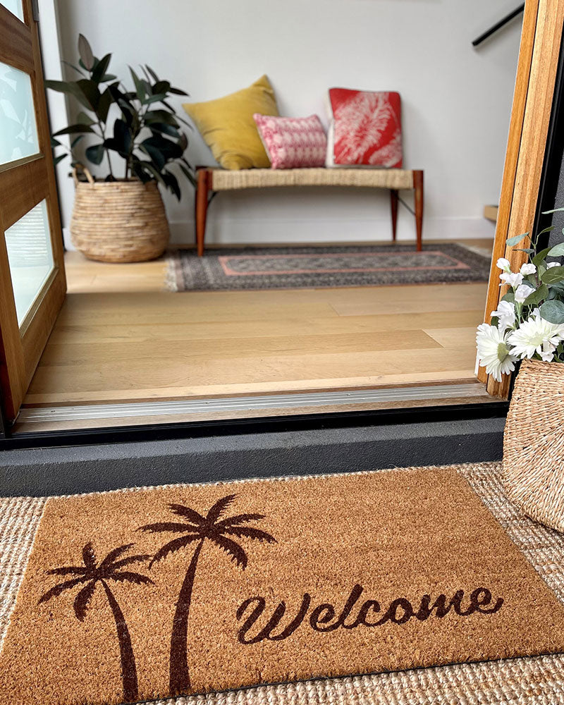 Welcome Palms Doormat - NZ