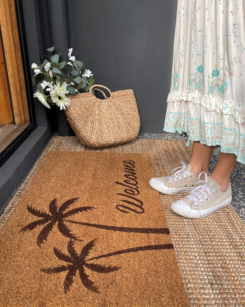 Welcome Palms Doormat - NZ