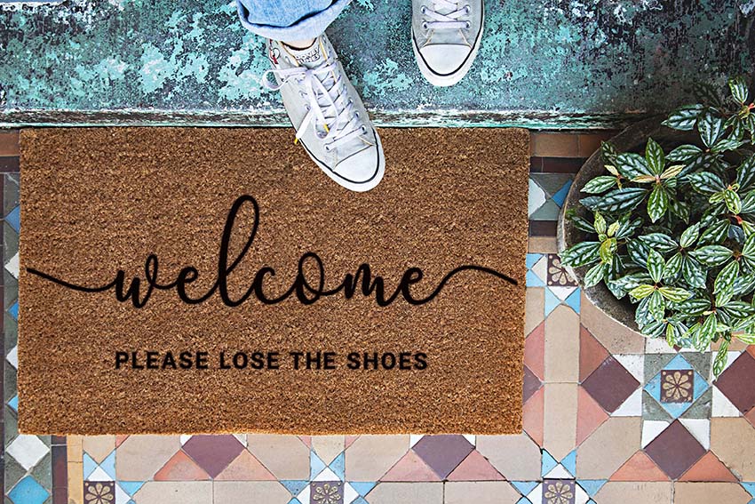 Customised Welcome Doormat