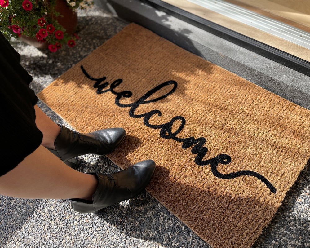 Welcome Doormat Embossed - NZ