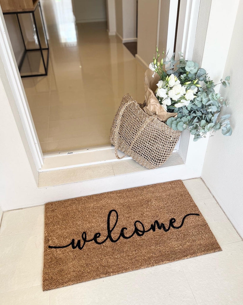 Welcome Doormat Embossed - NZ