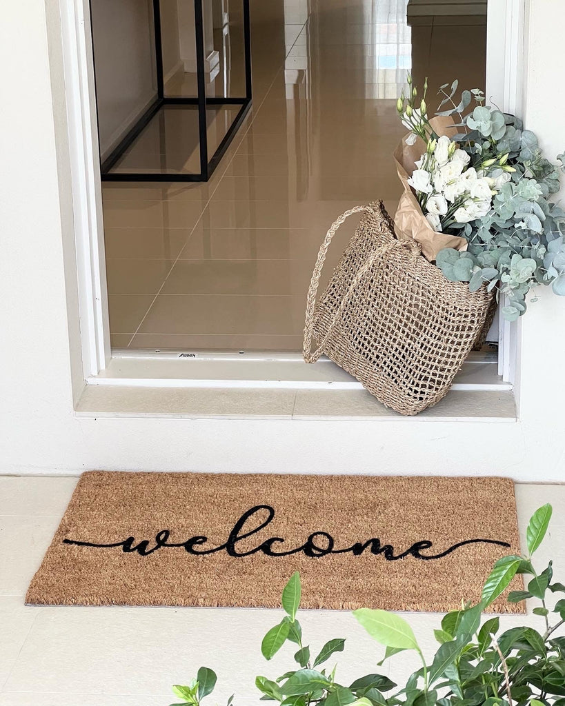 Welcome Doormat Embossed - NZ
