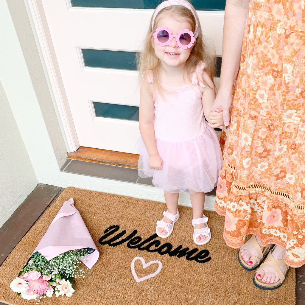 Welcome with Love Doormat Embossed - NZ