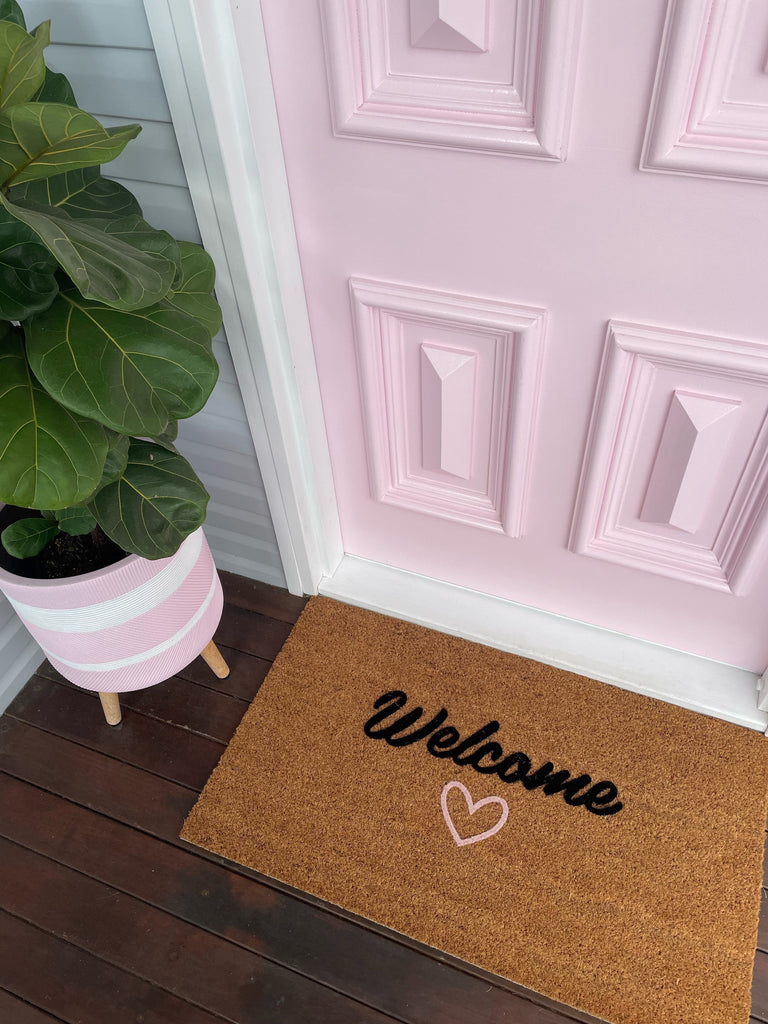 Welcome with Love Doormat Embossed - NZ