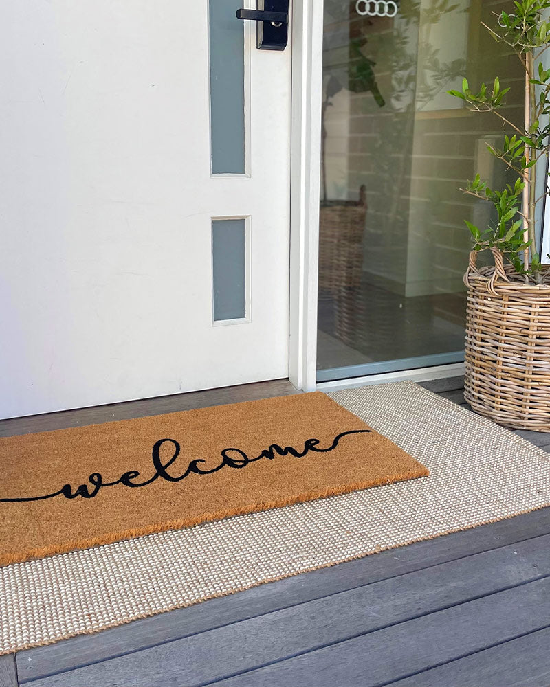 White Natural Jute Underlay