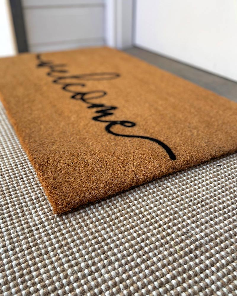 White Natural Jute Underlay