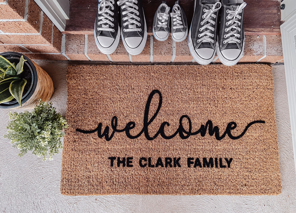Customised Welcome Doormat