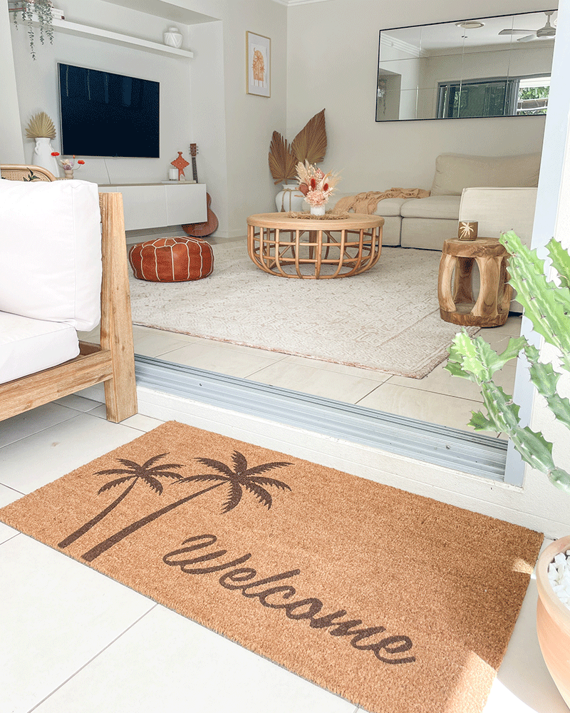 Welcome Palms Doormat - NZ