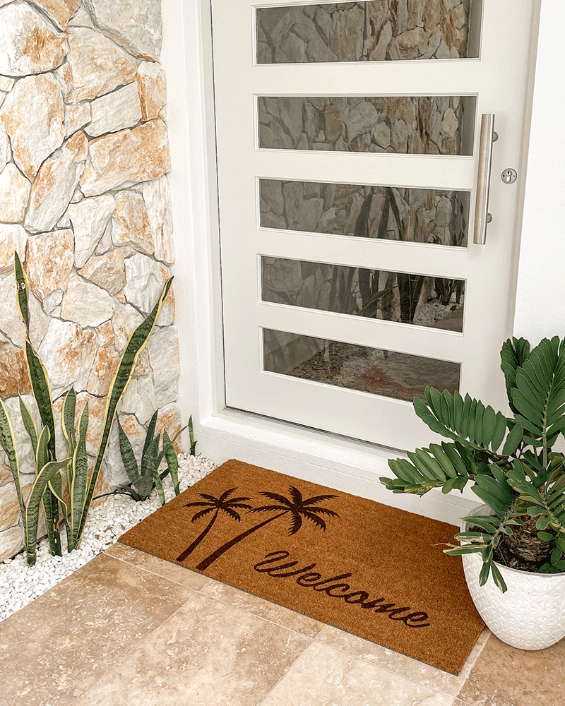 Welcome Palms Doormat - NZ