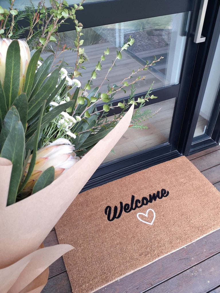 Welcome with Love Doormat Embossed - NZ