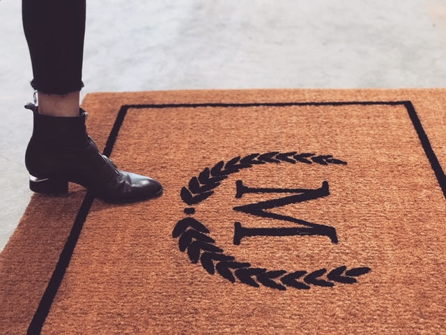 Initial Custom Doormat