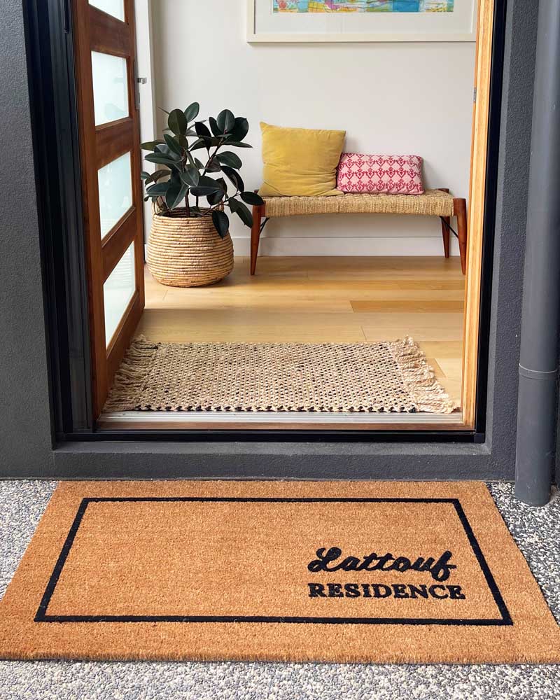 Custom Residence Doormat